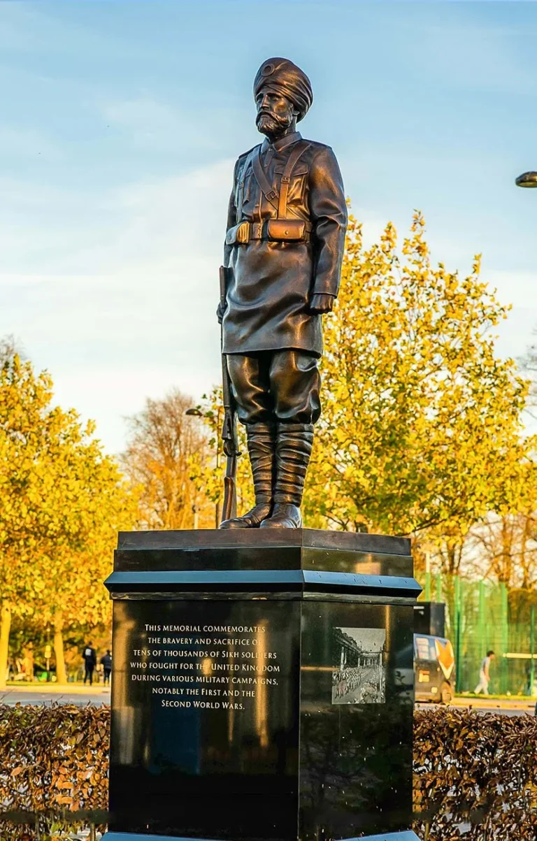 Sikh Soldier Memorial Unveiled